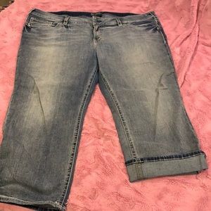 Silver capris SZ22/L22.5